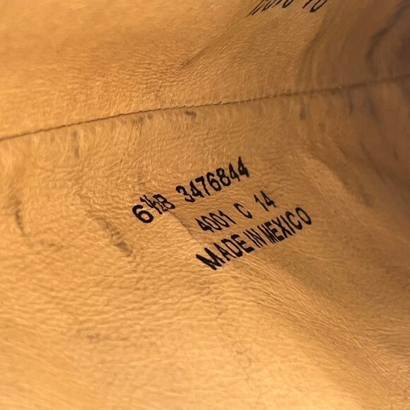 Frye Phillip Black Leather Knee High Buckle Riding Boots Size 6.5 B - Picture 8 of 8